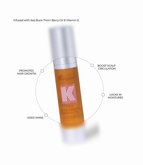 Keraology Sea Buckthorn Berry Hair Oil
